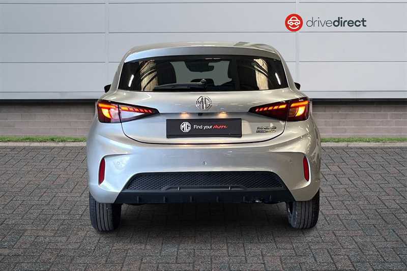 MG MG3 1.5 Hybrid Trophy Hatchback Hybrid Aut BC26ENJ Silver #4