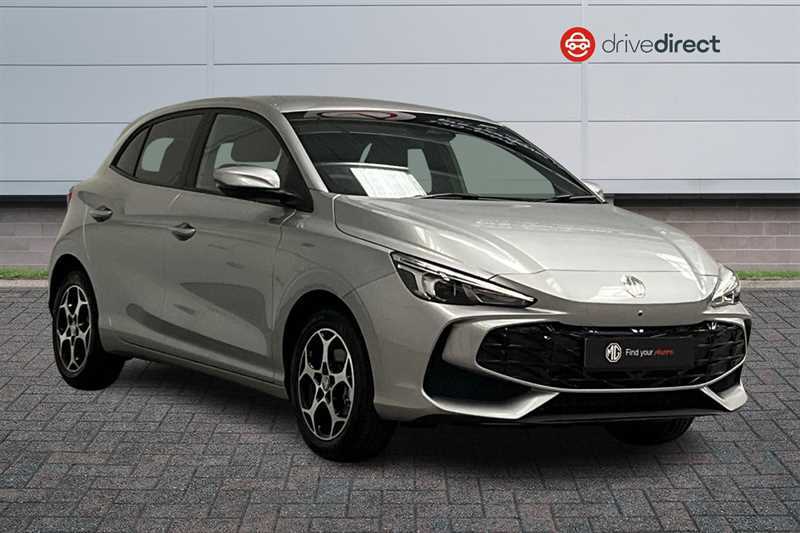 MG MG3 1.5 Hybrid Trophy Hatchback Hybrid Aut BC26ENN Grey