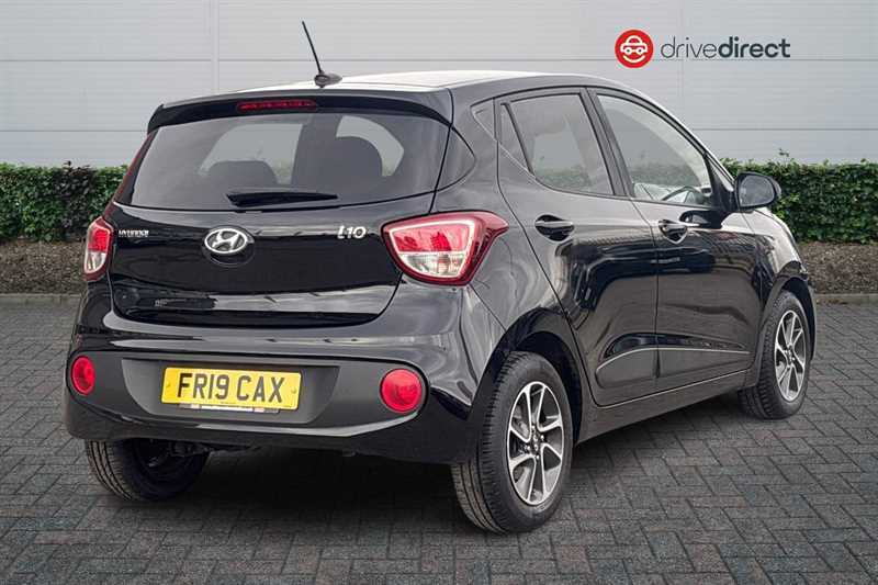 Hyundai I10 1.0 Premium Hatchback Euro 6 67 FR19CAX Black #3