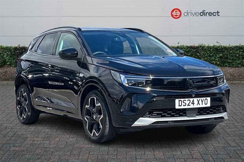 Vauxhall Grandland 1.2 Turbo Ultimate Suv Euro 6 S DS24XYO Black