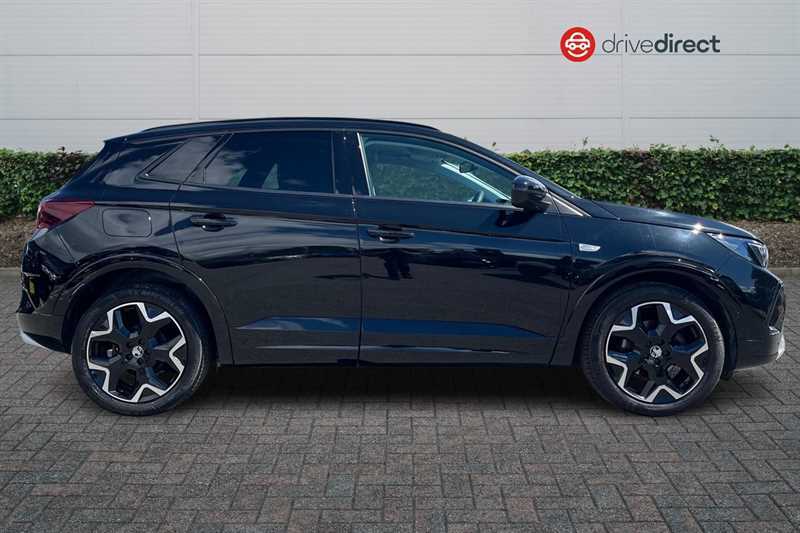 Vauxhall Grandland 1.2 Turbo Ultimate Suv Euro 6 S DS24XYO Black #2