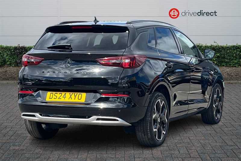 Vauxhall Grandland 1.2 Turbo Ultimate Suv Euro 6 S DS24XYO Black #3