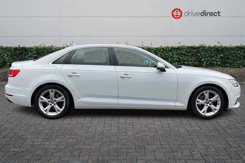 Audi A4 2.0 Tdi Ultra Sport Saloon S Tronic Eur White #2