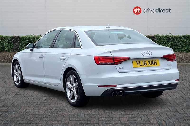 Audi A4 2.0 Tdi Ultra Sport Saloon S Tronic Eur White #5