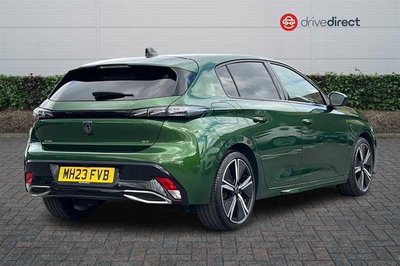 Peugeot 308 1.2 Puretech Gt Hatchback Eat Euro 6 S MH23FVB Green #3