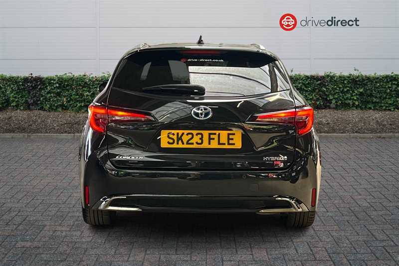 Toyota Corolla 1.8 Vvt-h Design Touring Sports Hybrid Black #4