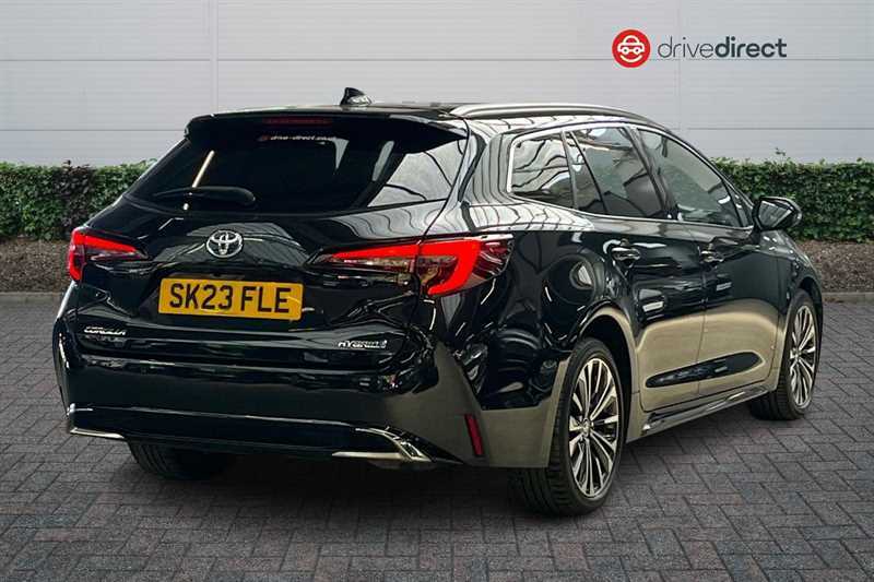 Toyota Corolla 1.8 Vvt-h Design Touring Sports Hybrid Black #3