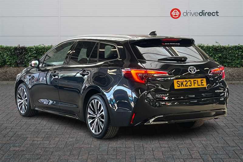 Toyota Corolla 1.8 Vvt-h Design Touring Sports Hybrid Black #5