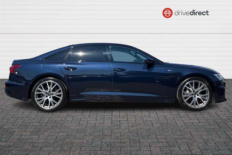 Audi A6 Saloon 2.0 Tfsi 40 Black Edition Saloon S Tron WP72AWV Blue #2