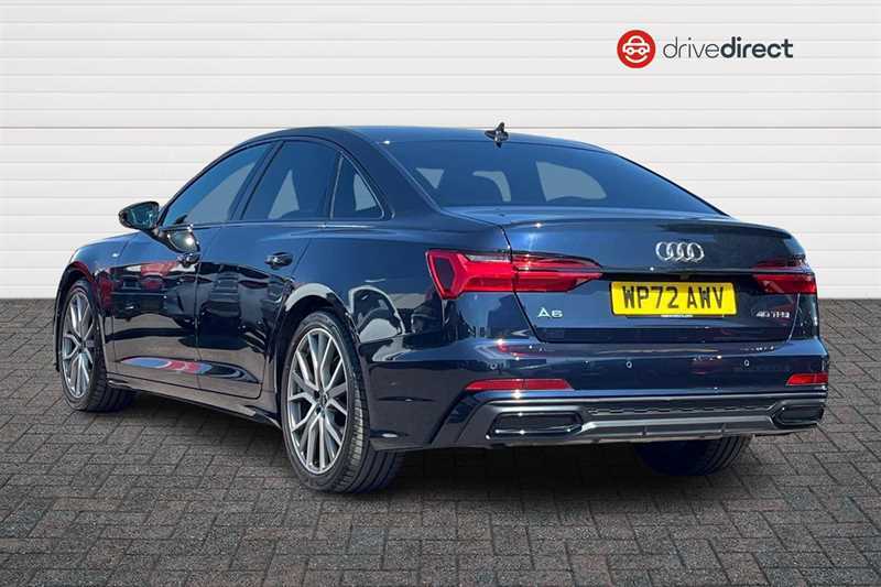 Audi A6 Saloon 2.0 Tfsi 40 Black Edition Saloon S Tron WP72AWV Blue #5