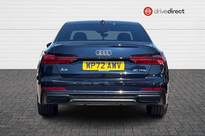 Audi A6 Saloon 2.0 Tfsi 40 Black Edition Saloon S Tron WP72AWV Blue #4