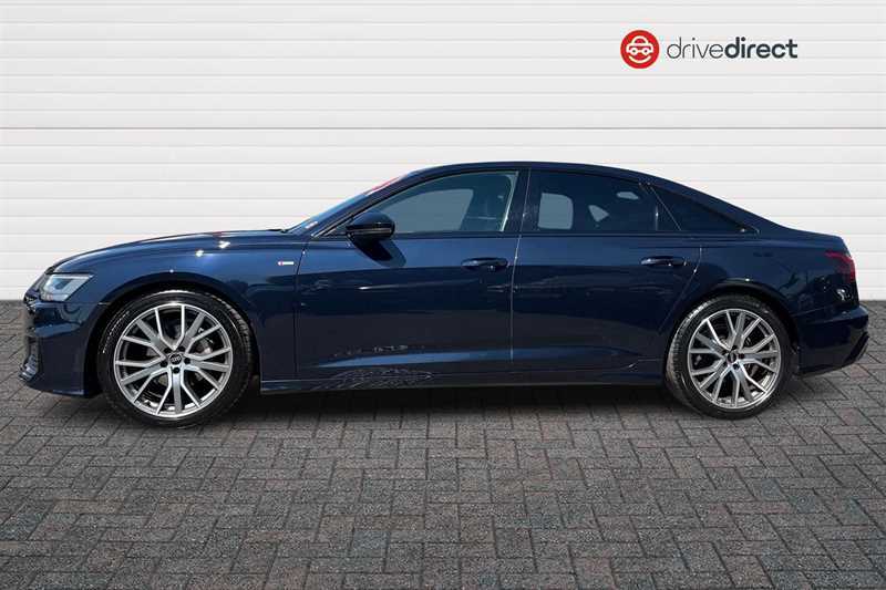 Audi A6 Saloon 2.0 Tfsi 40 Black Edition Saloon S Tron WP72AWV Blue #6