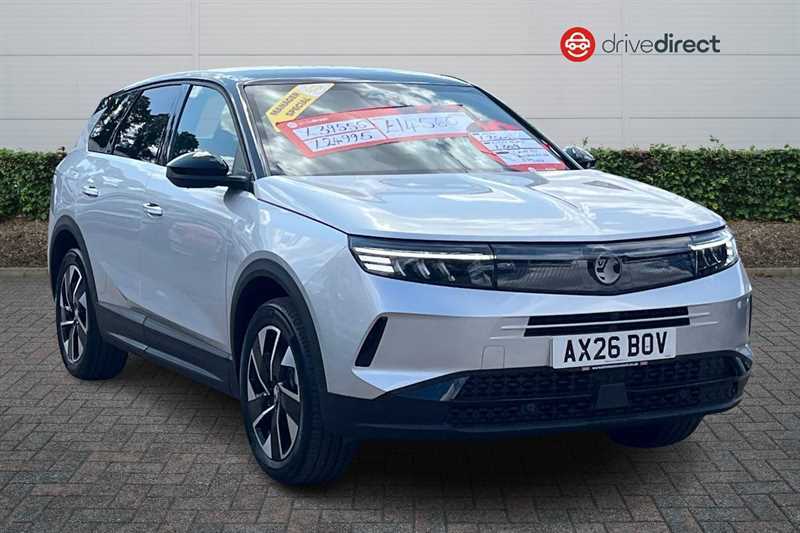 Vauxhall Grandland 1.2 Gs Suv Hybrid E-dct Euro 6 Ss 1 Silver