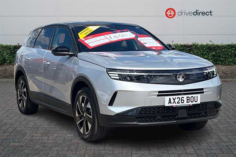 Vauxhall Grandland 1.2 Gs Suv Hybrid E-dct Euro 6 Ss 1 Silver