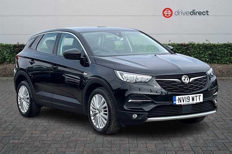 Vauxhall Grandland X 1.2 Turbo Gpf Sport Nav Suv Euro Black