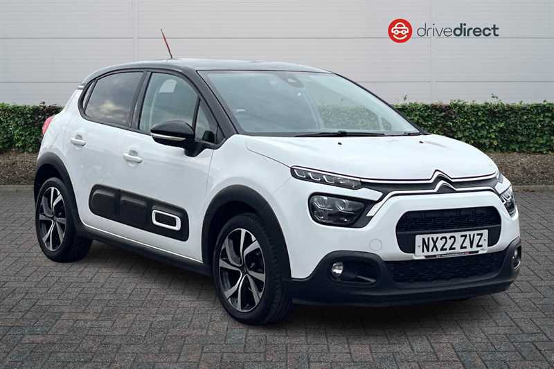 Citroen C3 1.2 Puretech Shine Plus Hatchback Manua White
