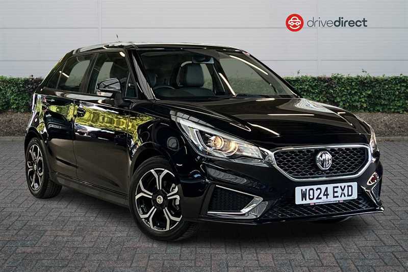 MG MG3 1.5 Vti-tech Exclusive Nav Hatchback Ma Black