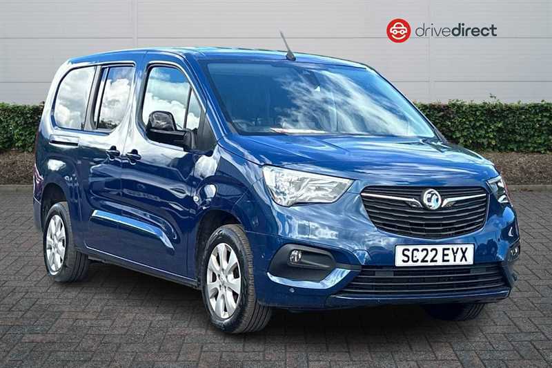 Vauxhall Combo Life 1.5 Turbo D Se XL Mpv 6Spd Euro Blue