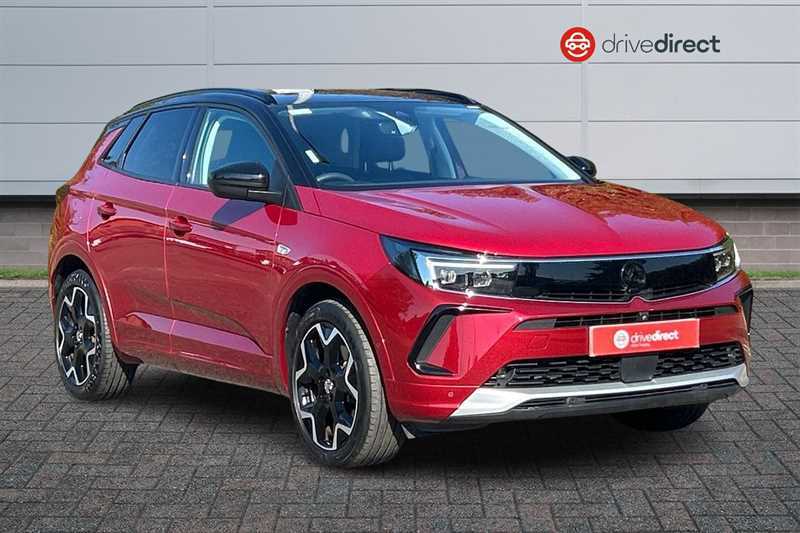 Vauxhall Grandland 1.6 14.2Kwh Ultimate Suv Plug-in Hybrid DP24UZH Red