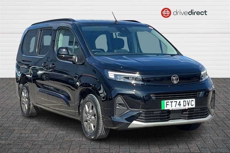 Vauxhall Combo-e Life 52Kwh Ultimate XL Mpv 11Kw Char Black