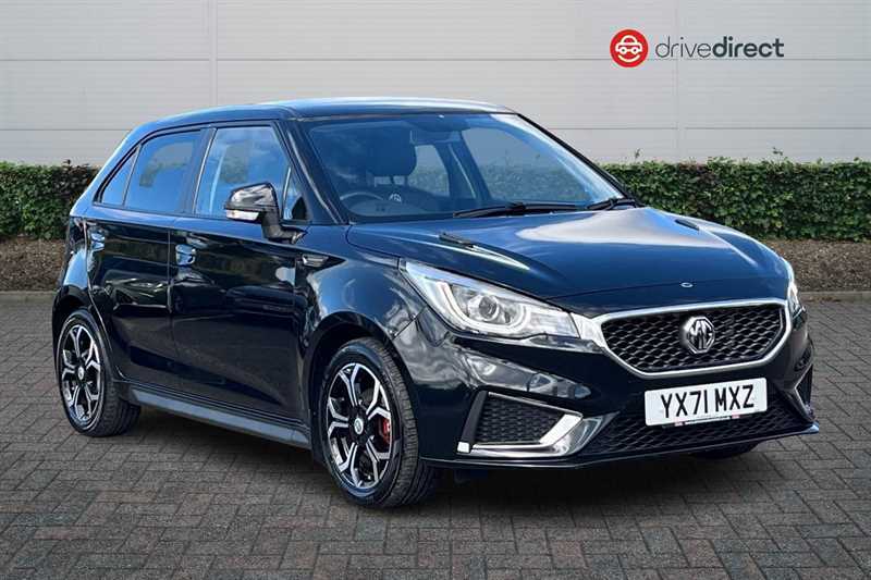 MG MG3 1.5 Vti-tech Exclusive Nav Hatchback Ma Black