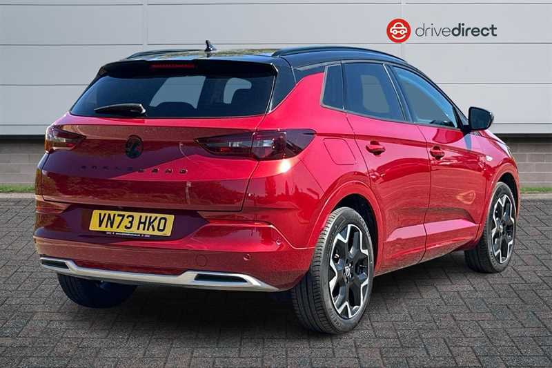 Vauxhall Grandland 1.2 Turbo Ultimate Suv Euro 6 Ss VN73HKO Red #3
