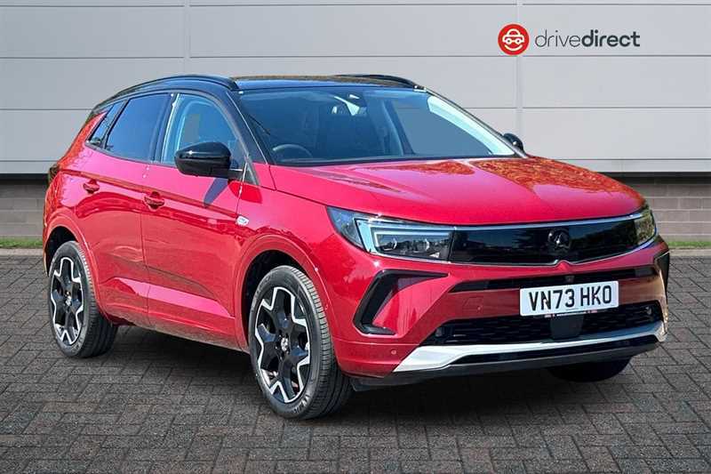 Vauxhall Grandland 1.2 Turbo Ultimate Suv Euro 6 Ss VN73HKO Red