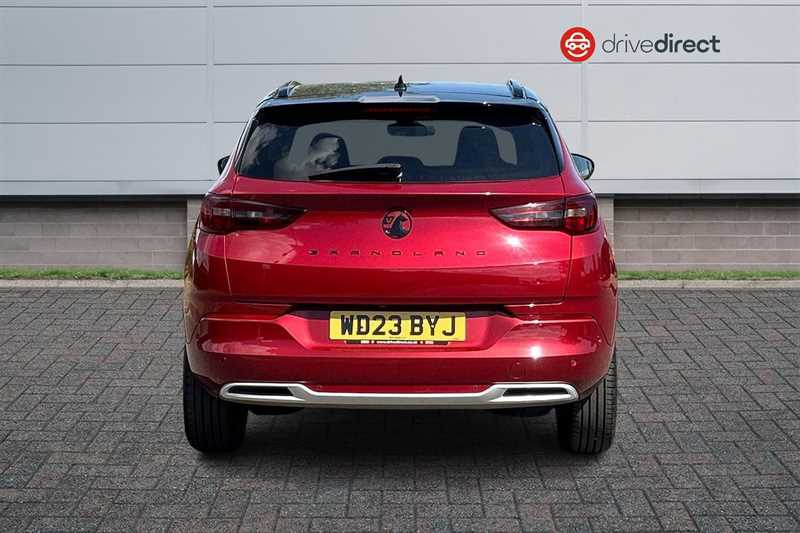 Vauxhall Grandland 1.2 Turbo Ultimate Suv Euro 6 S WD23BYJ Red #4