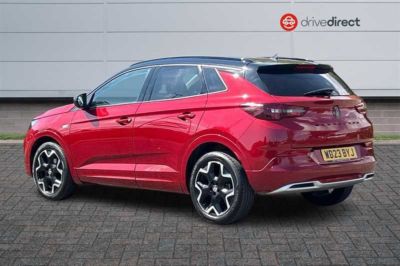 Vauxhall Grandland 1.2 Turbo Ultimate Suv Euro 6 S WD23BYJ Red #5