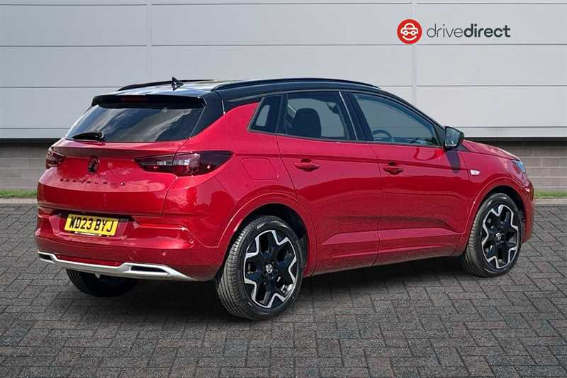 Vauxhall Grandland 1.2 Turbo Ultimate Suv Euro 6 S WD23BYJ Red #3