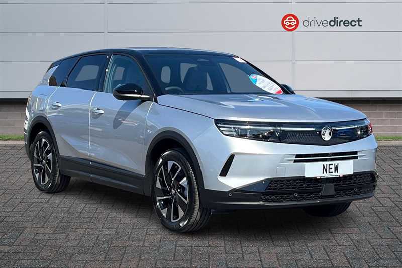 Vauxhall Grandland 1.2 Ultimate Suv Hybrid E-dct Euro 6 S Silver
