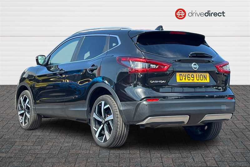 Nissan Qashqai 1.3 Dig-t Tekna Suv Euro 6 Ss DV69UON Black #5