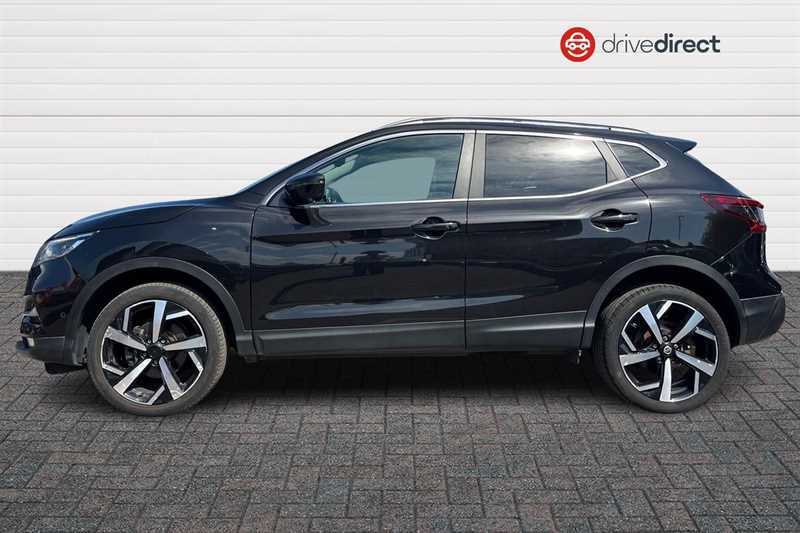 Nissan Qashqai 1.3 Dig-t Tekna Suv Euro 6 Ss DV69UON Black #6