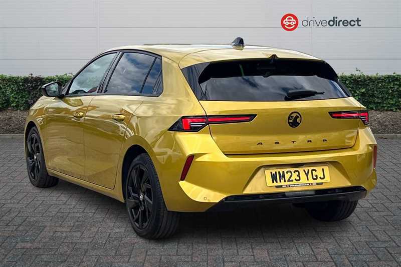 Vauxhall Astra 1.2 Turbo Gs Hatchback Euro 6 S Yellow #5