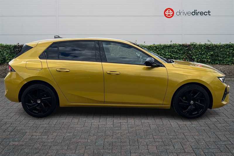 Vauxhall Astra 1.2 Turbo Gs Hatchback Euro 6 S Yellow #2
