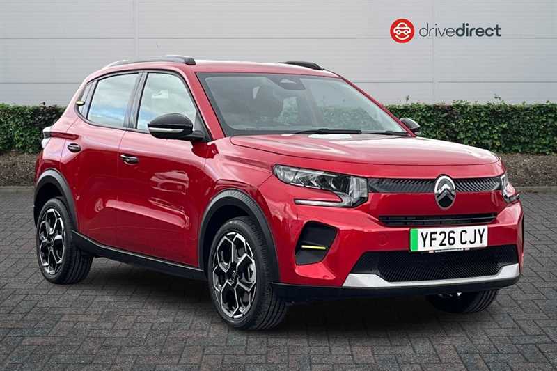 Citroen C3 Standard Range 44Kwh Plus Hatchback A Red