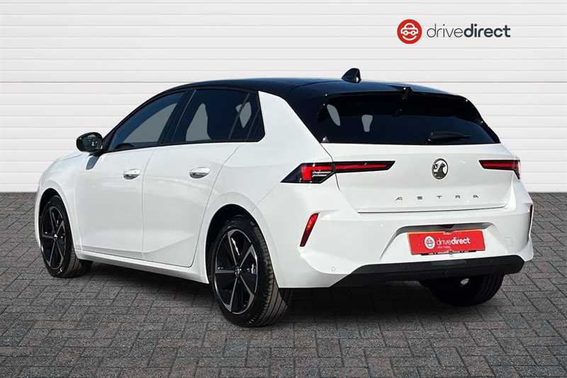 Vauxhall Astra 1.2 Turbo Griffin Hatchback Euro WU26YKJ White #5