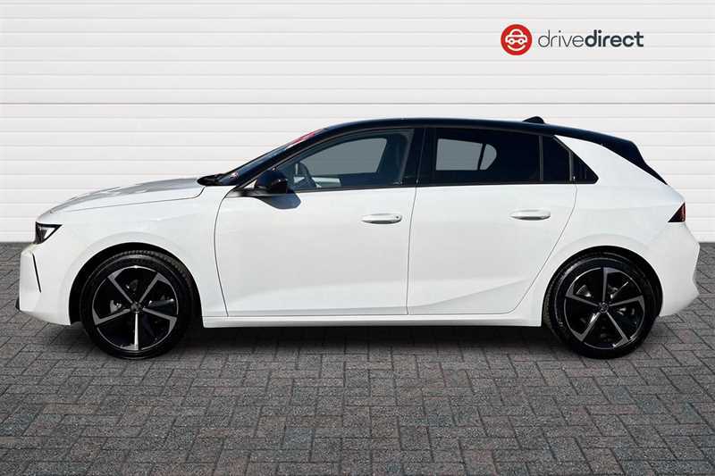Vauxhall Astra 1.2 Turbo Griffin Hatchback Euro WU26YKM White #6