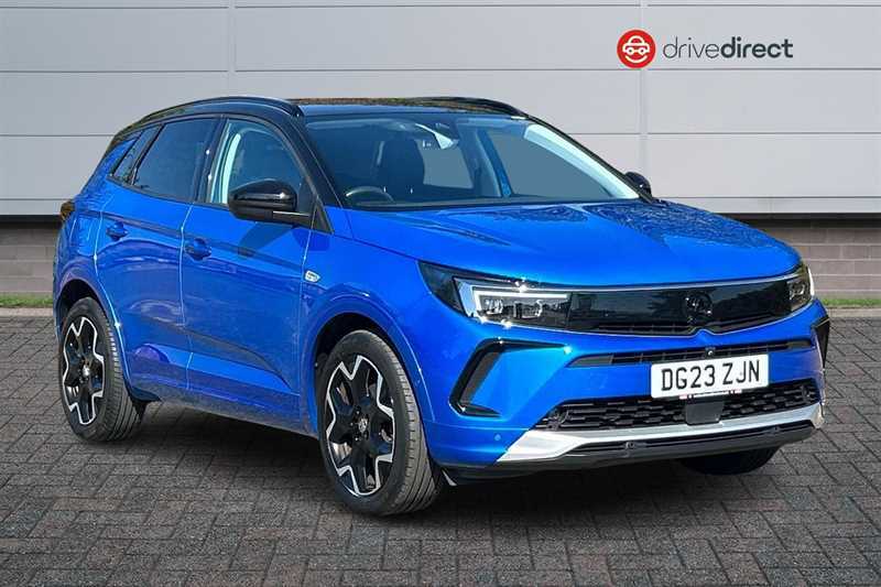 Vauxhall Grandland 1.2 Turbo Ultimate Suv Euro 6 S DG23ZJN Blue