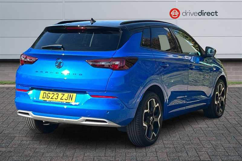 Vauxhall Grandland 1.2 Turbo Ultimate Suv Euro 6 S DG23ZJN Blue #3