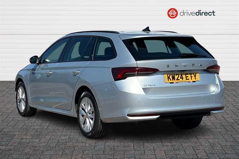 Skoda Octavia 1.5 Tsi E-tec Mhev Act Se Technology Estate Pe Silver #5