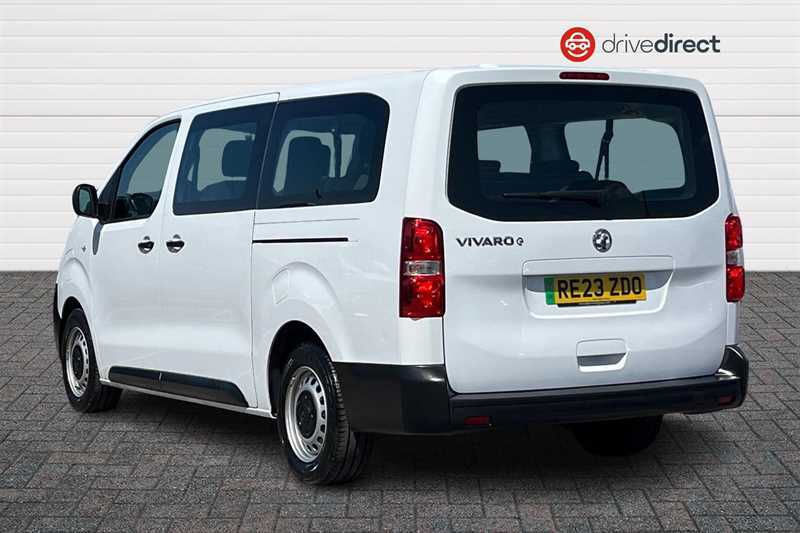 Vauxhall Vivaro 50Kwh Combi Mpv Lwb 9 Seat, 7.4 White #5