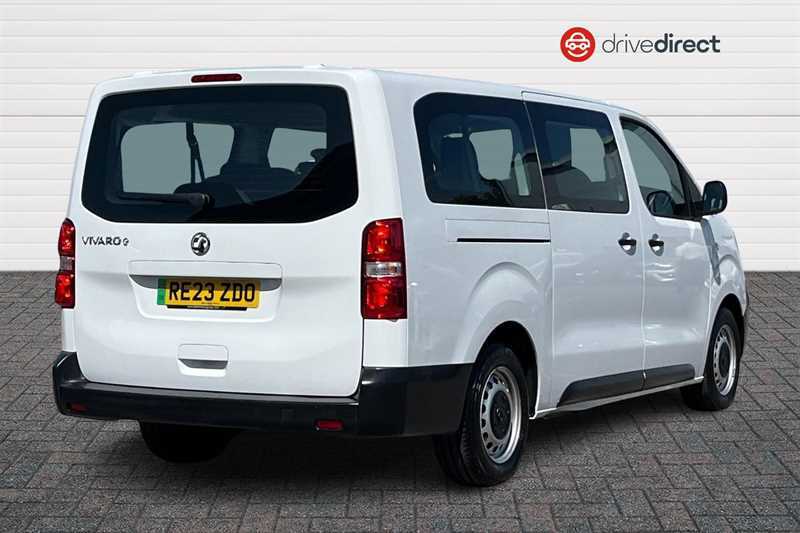 Vauxhall Vivaro 50Kwh Combi Mpv Lwb 9 Seat, 7.4 White #3