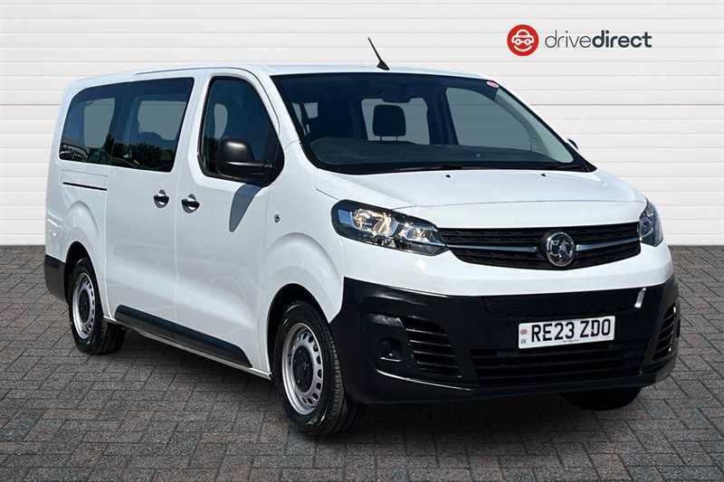 Vauxhall Vivaro 50Kwh Combi Mpv Lwb 9 Seat, 7.4 White