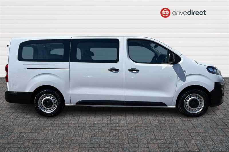 Vauxhall Vivaro 50Kwh Combi Mpv Lwb 9 Seat, 7.4 White #2