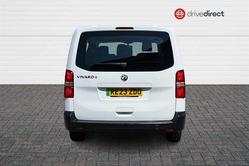 Vauxhall Vivaro 50Kwh Combi Mpv Lwb 9 Seat, 7.4 White #4