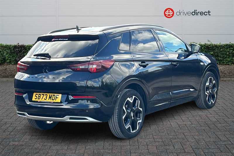 Vauxhall Grandland 1.2 Turbo Ultimate Suv Euro 6 S Black #3