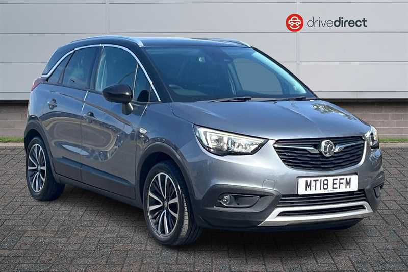 Vauxhall Crossland X 1.2 Elite Suv Euro 6 81 Ps Grey