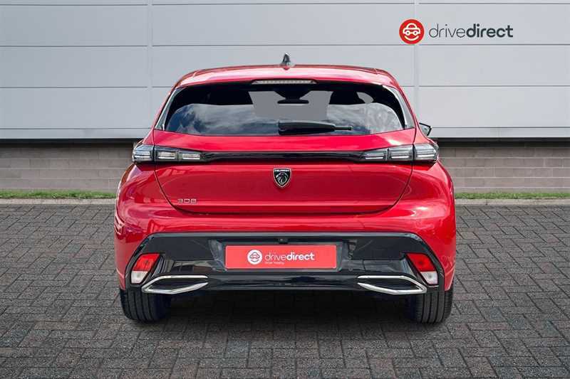 Peugeot 308 1.2 Puretech Allure Premium Hatchback E Red #4