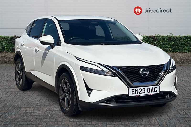 Nissan Qashqai 1.3 Dig-t Mhev N-connecta Suv Hybrid Xt White